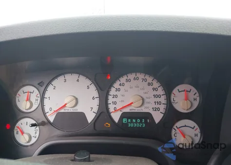 2006 Dodge Ram 1500 Slt из США, поврежденный, VIN 1D7HA18206S635704